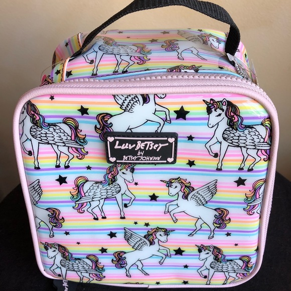 Betsey Johnson Handbags - Betsey Johnson Unicorn Lunch Tote 🦄